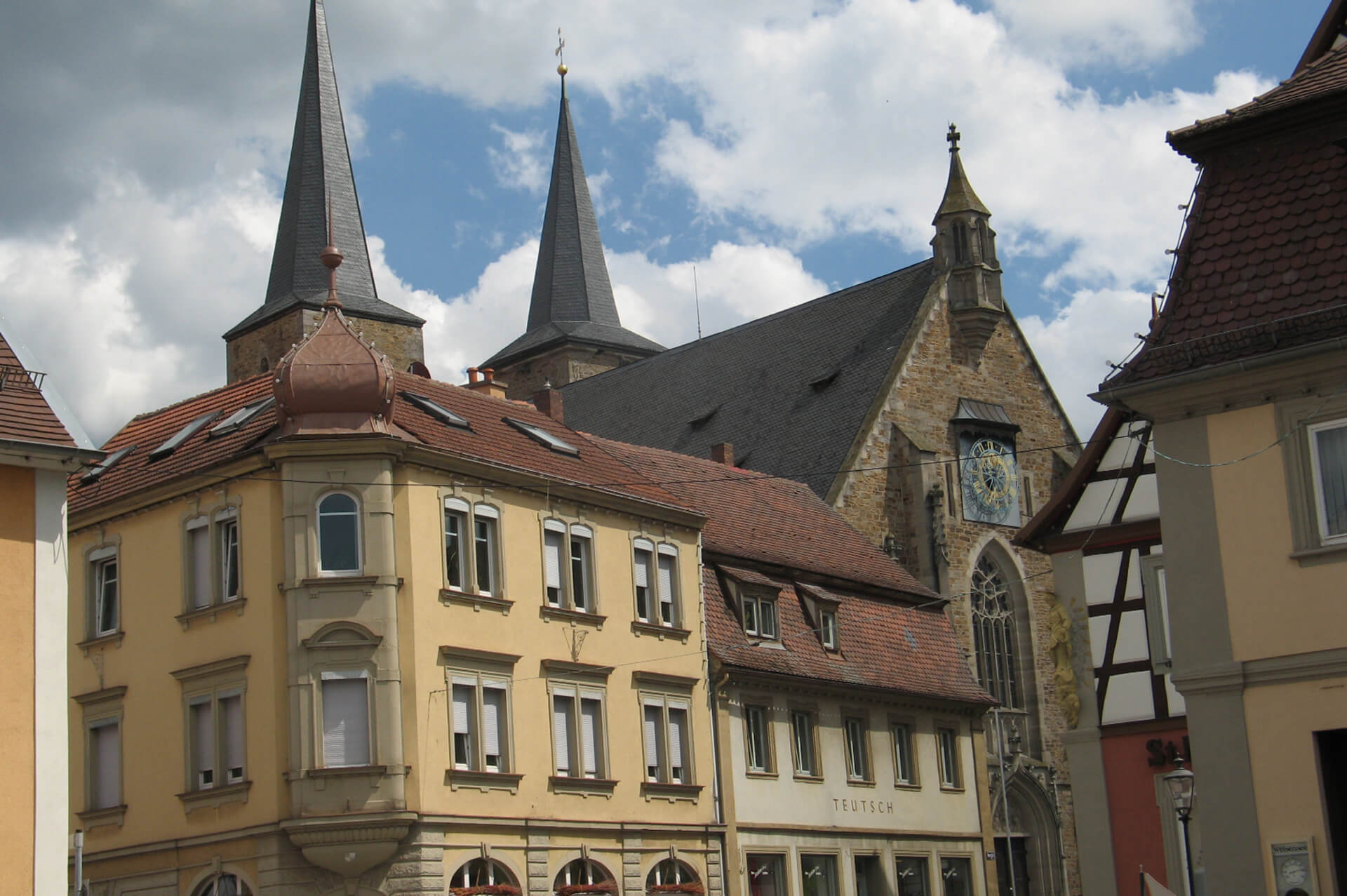 Gerolzhofen Historische Altstadt, Foto: Frau Glotzmann