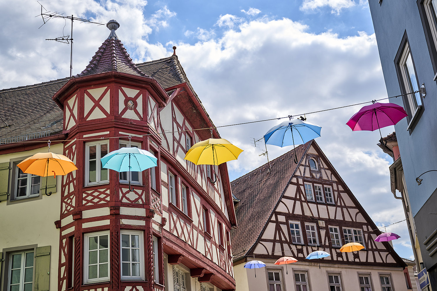 Gassen von Ansbach, Foto: Florian Trykowski