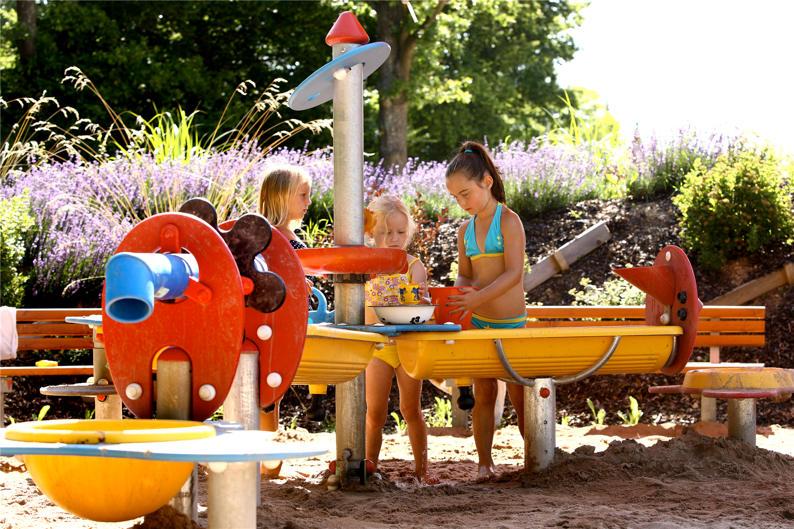 Spielplatz Höhenschwimmbad, Foto: Stadt Vilseck - Petra Kellner