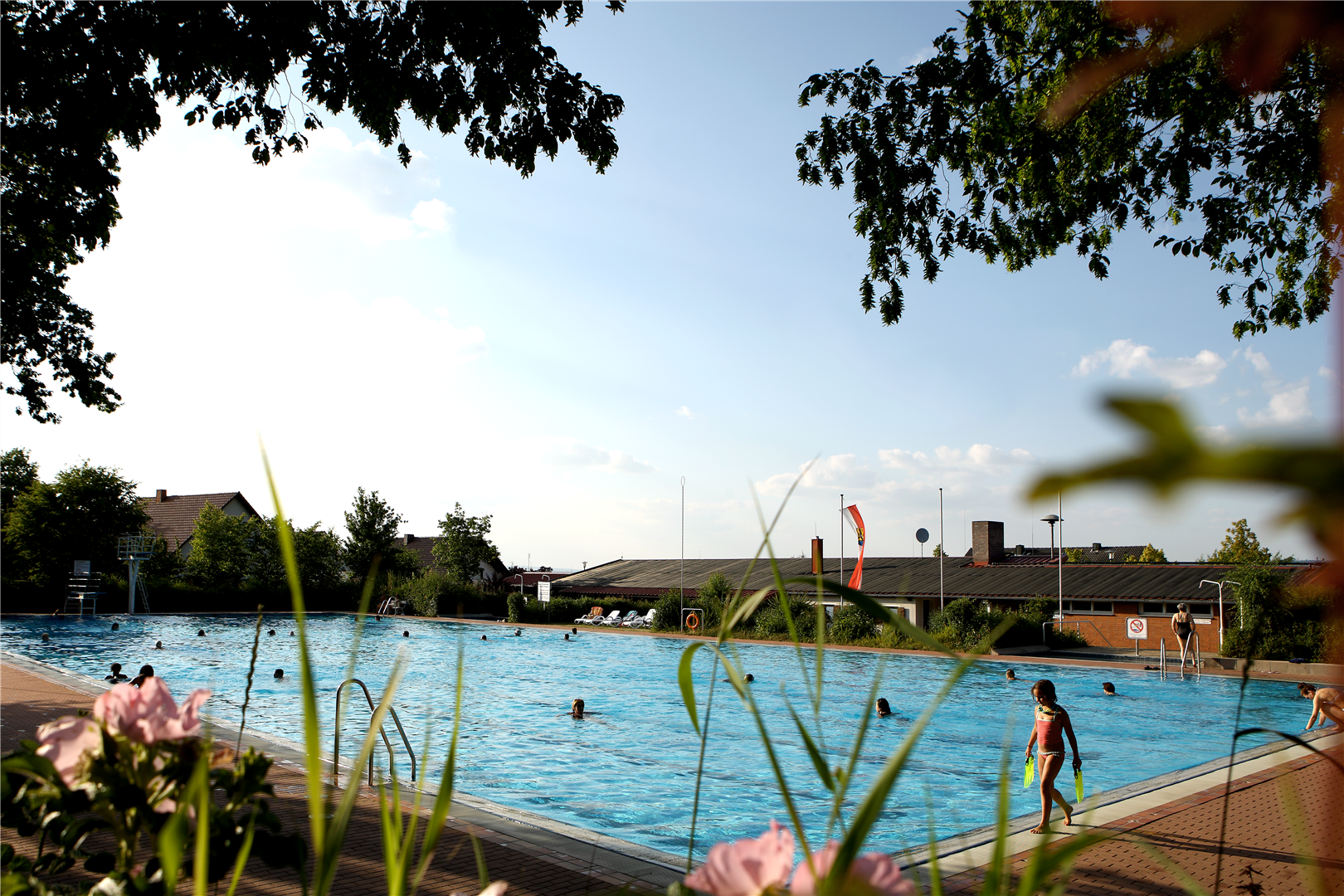 Schwimmbecken Höhenschwimmbad, Foto: Stadt Vilseck - Petra Kellner