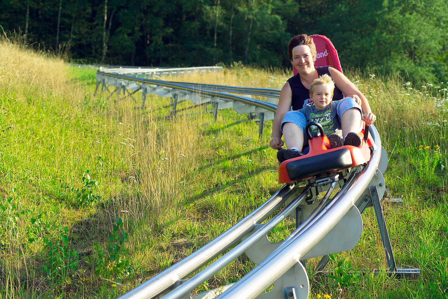 Kronach für die ganze Familie - Heimatreise Frankenwald: Fröschbrunna Sommerrodelbahn