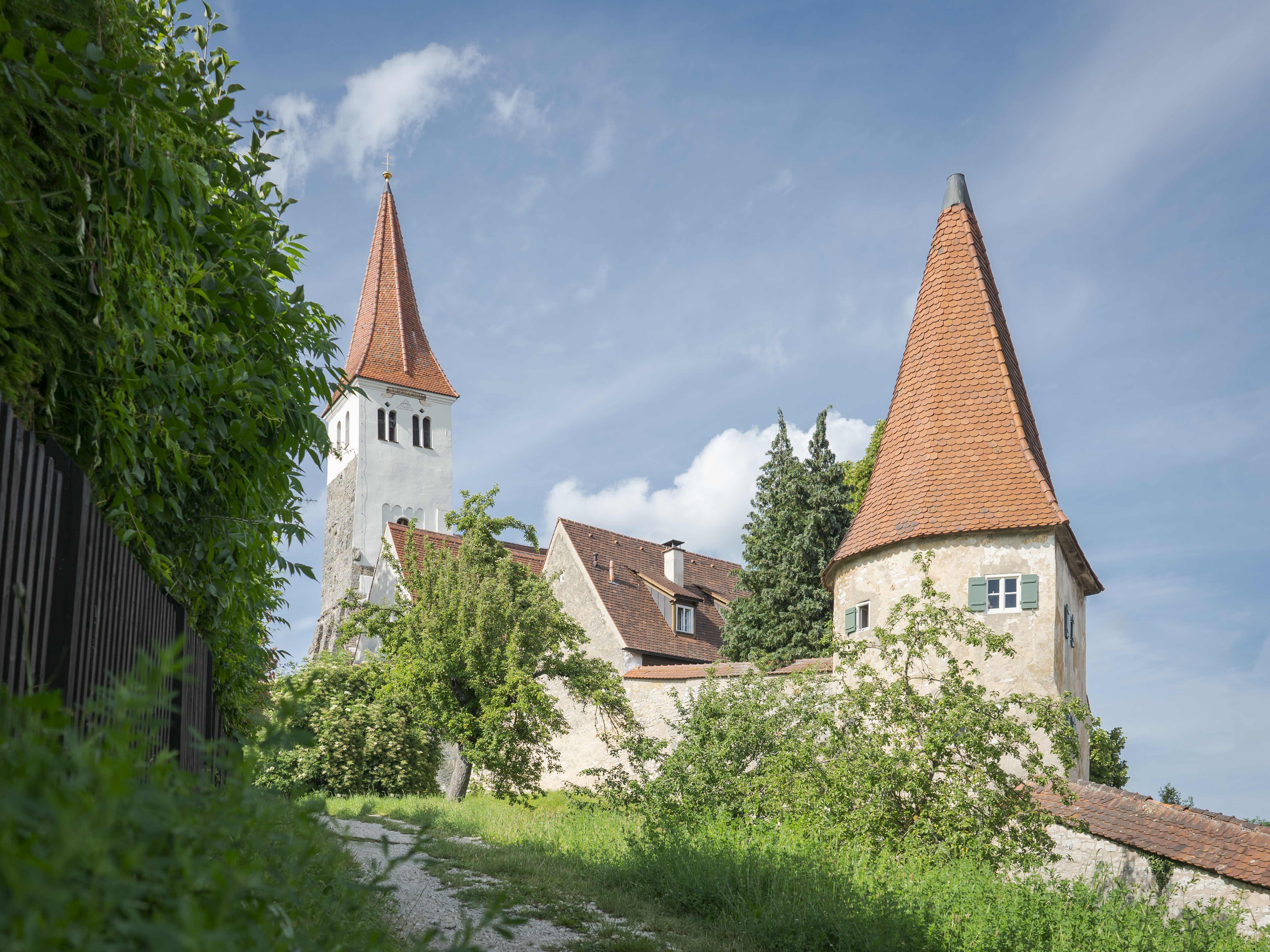 Basilika und Stadtmauer, Foto: Dietmar Denger