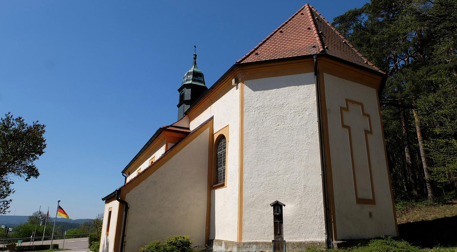 Rundwanderung zum Teufelstein, Kreuzbergkirche