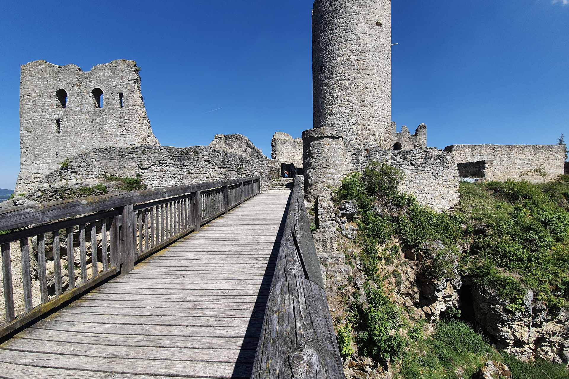 Burgruine Wolfstein, Foto: Regionalpark QuellenReich