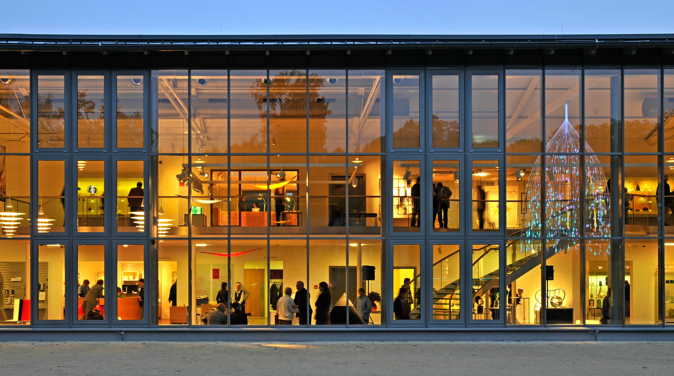 Europäisches Museum für Modernes Glas, Schlosspark Rosenau, Foto: Kunstsammlungen der Veste Coburg