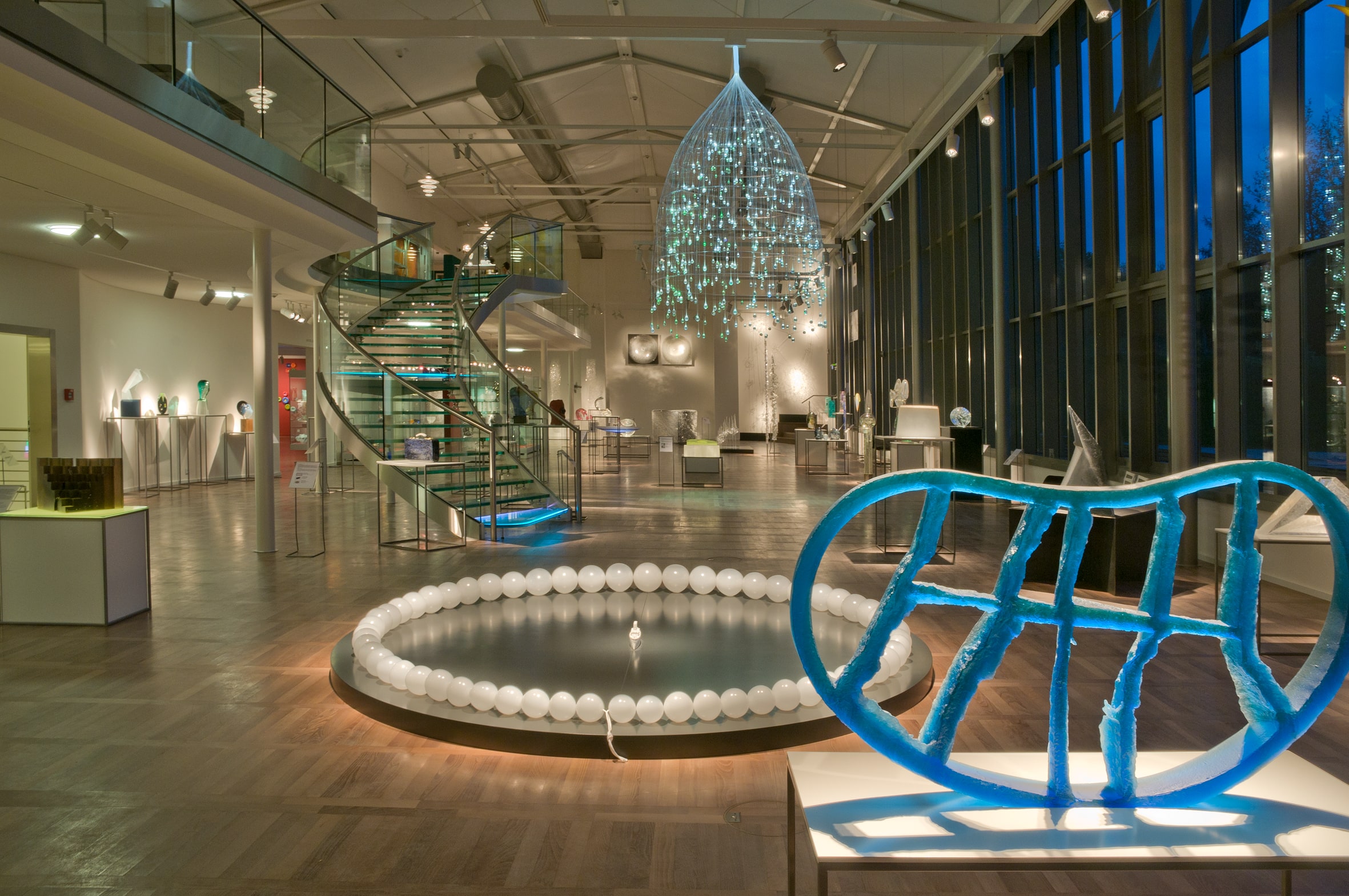 Europäisches Museum für Modernes Glas, Erdgeschoss 1, Foto: Kunstsammlungen der Veste Coburg