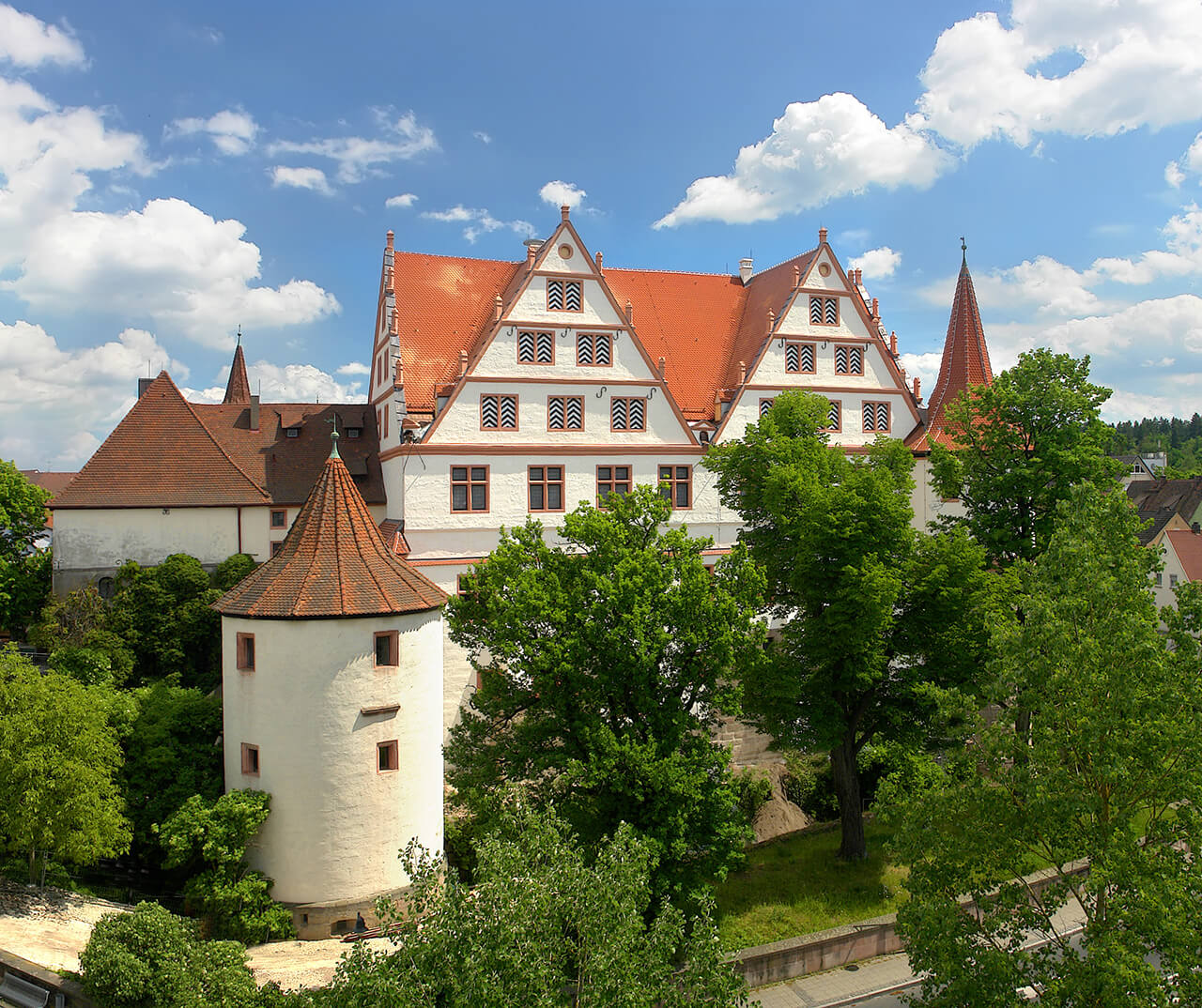Schloss Ratibor Außenansicht, Foto: Peter Nörr