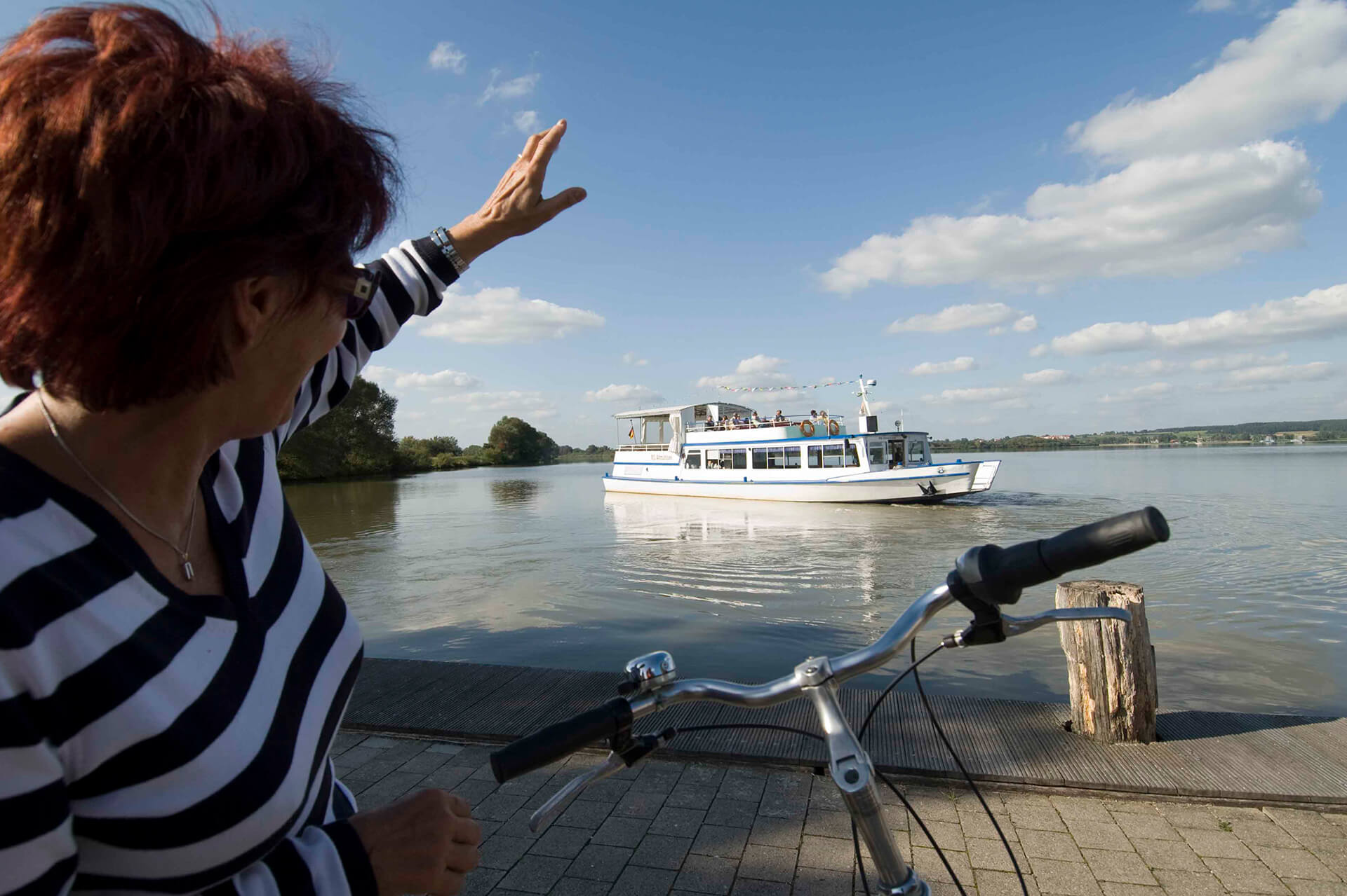 Schifffahrt auf dem Altmühlsee, Foto: TV Fränkisches Seenland / Andreas Hub