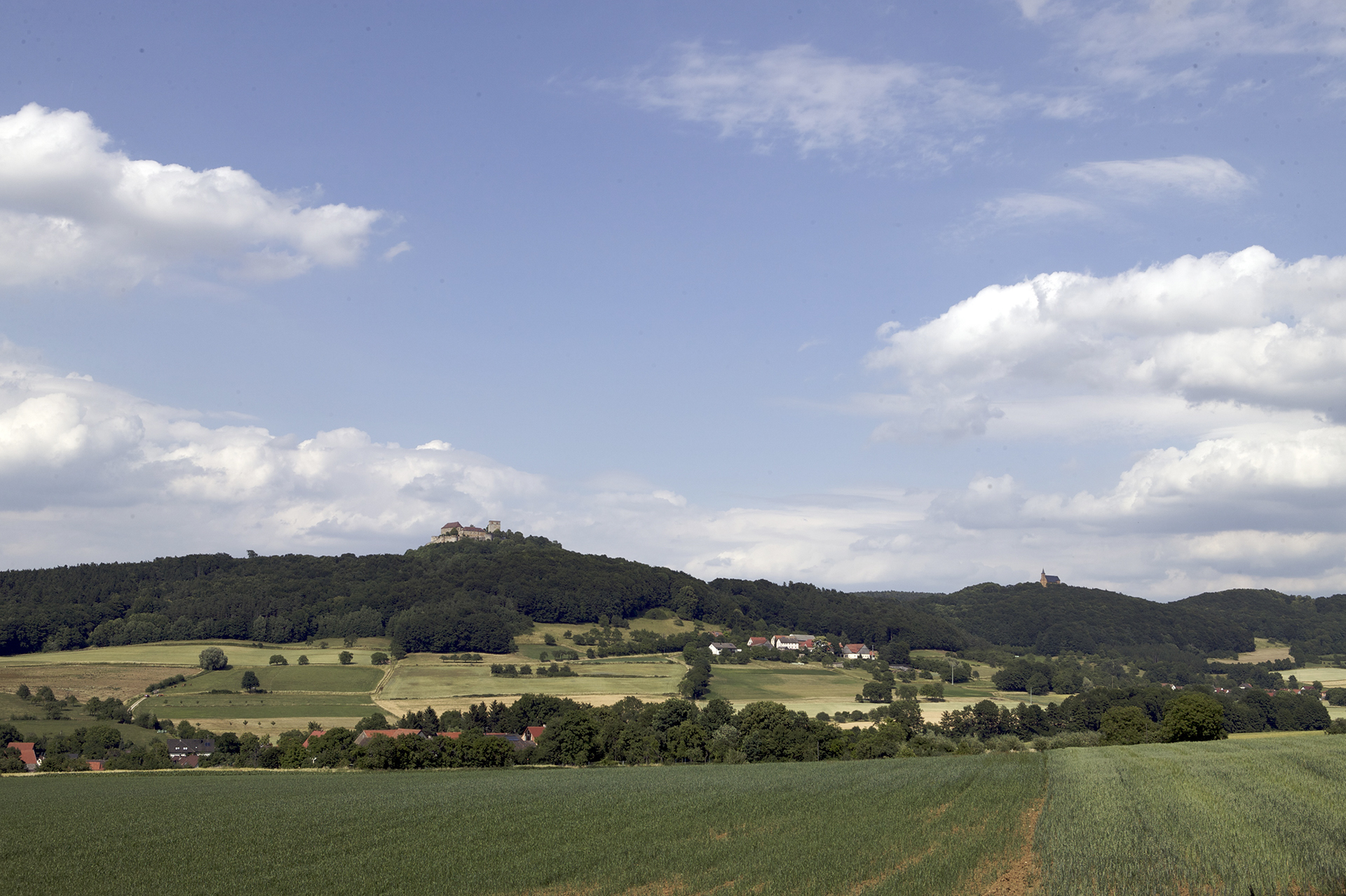 Giechburg und Gügel, Foto: C.V. Ehnes