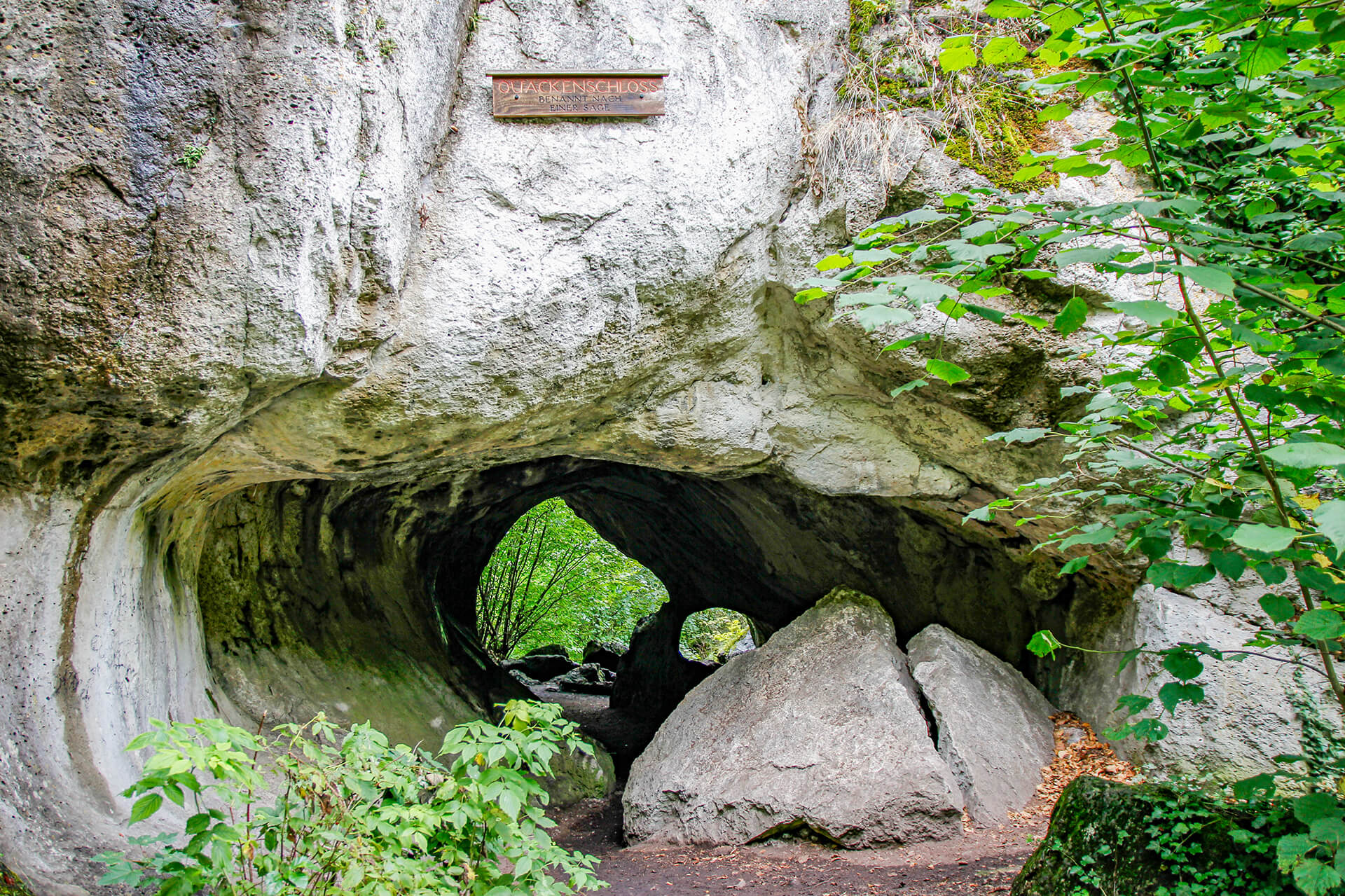 Karsthöhle Quackenschloss