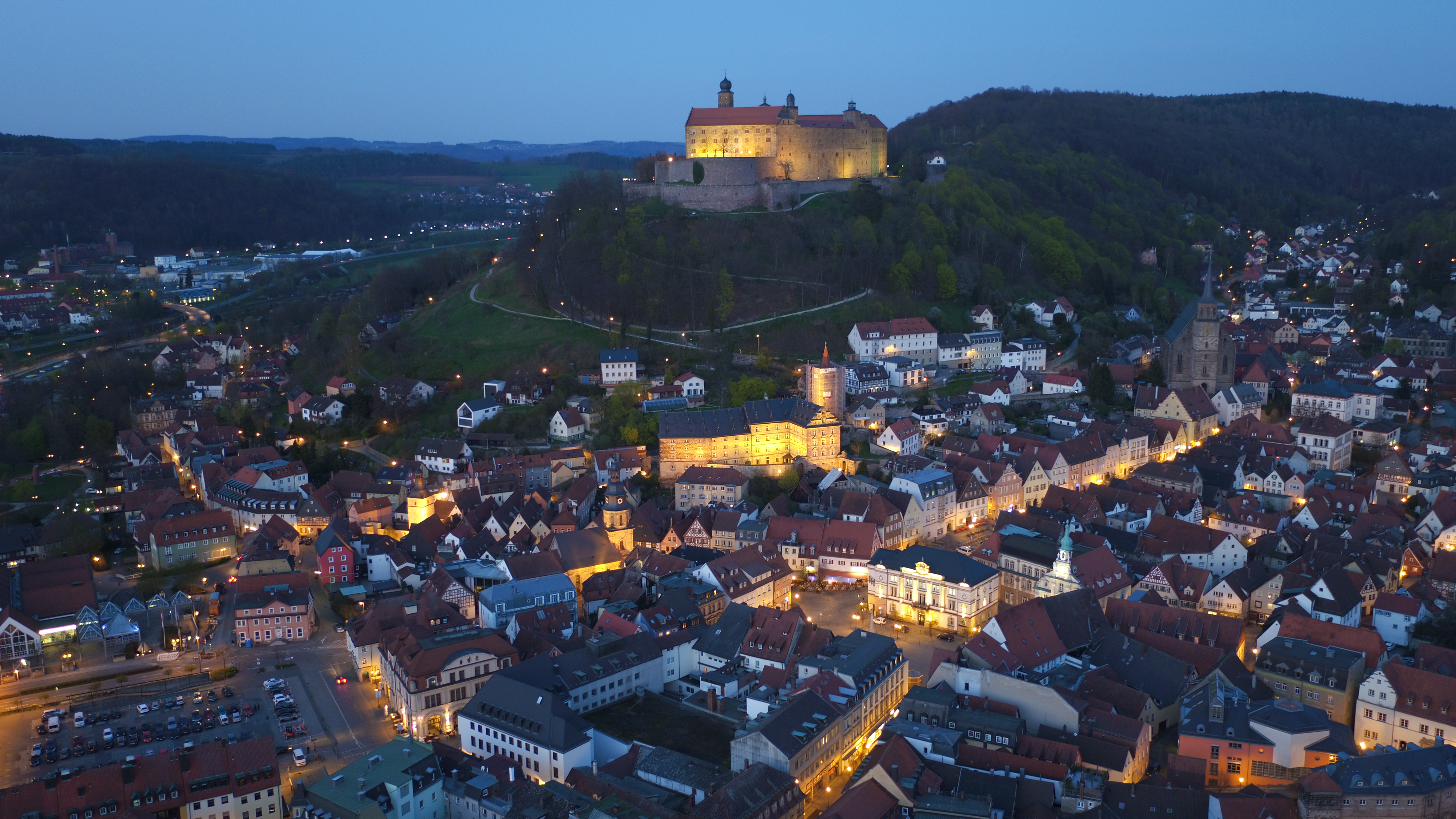 Kulmbach von oben, Foto: Stadt Kulmbach