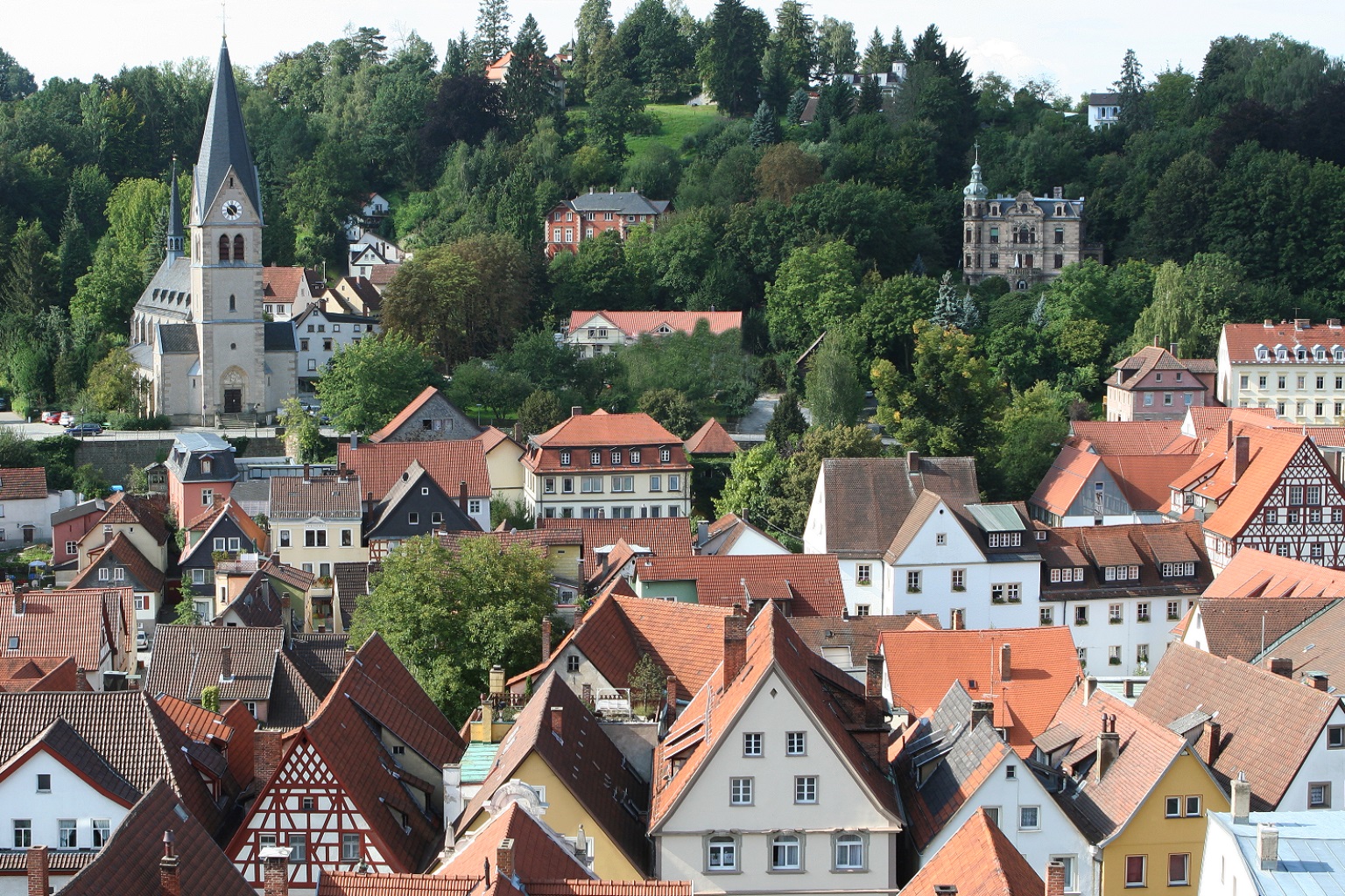 Schießgraben Altstadt Kulmbach, Foto: Stadt Kulmbach