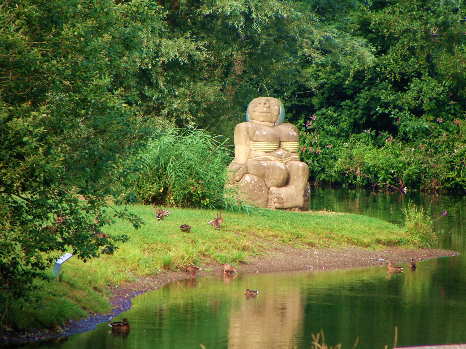 Skulpturen Landesgartenschaupark, Foto: Kronacher Kunstverein