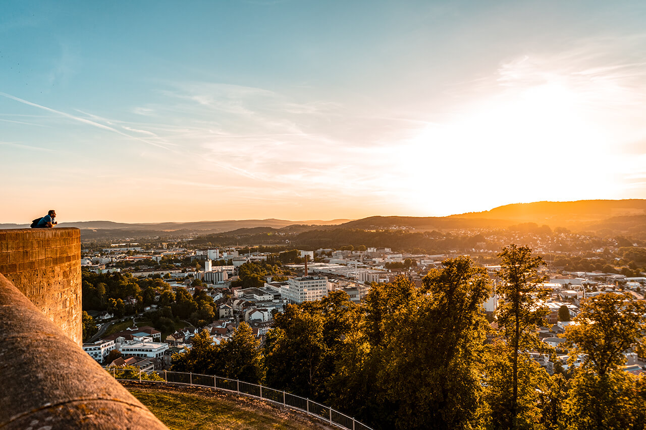 Ein wunderbarer Ausblick von der Plassenburg, Foto: Frank Albrecht / shotaspot.de