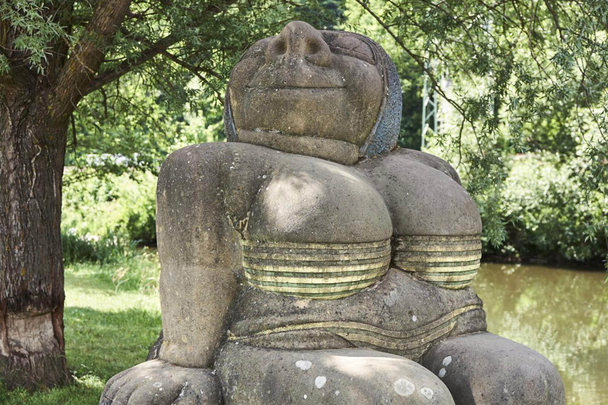 Skulptur im Landesgartenschaupark, Foto: Marco Felgenhauer