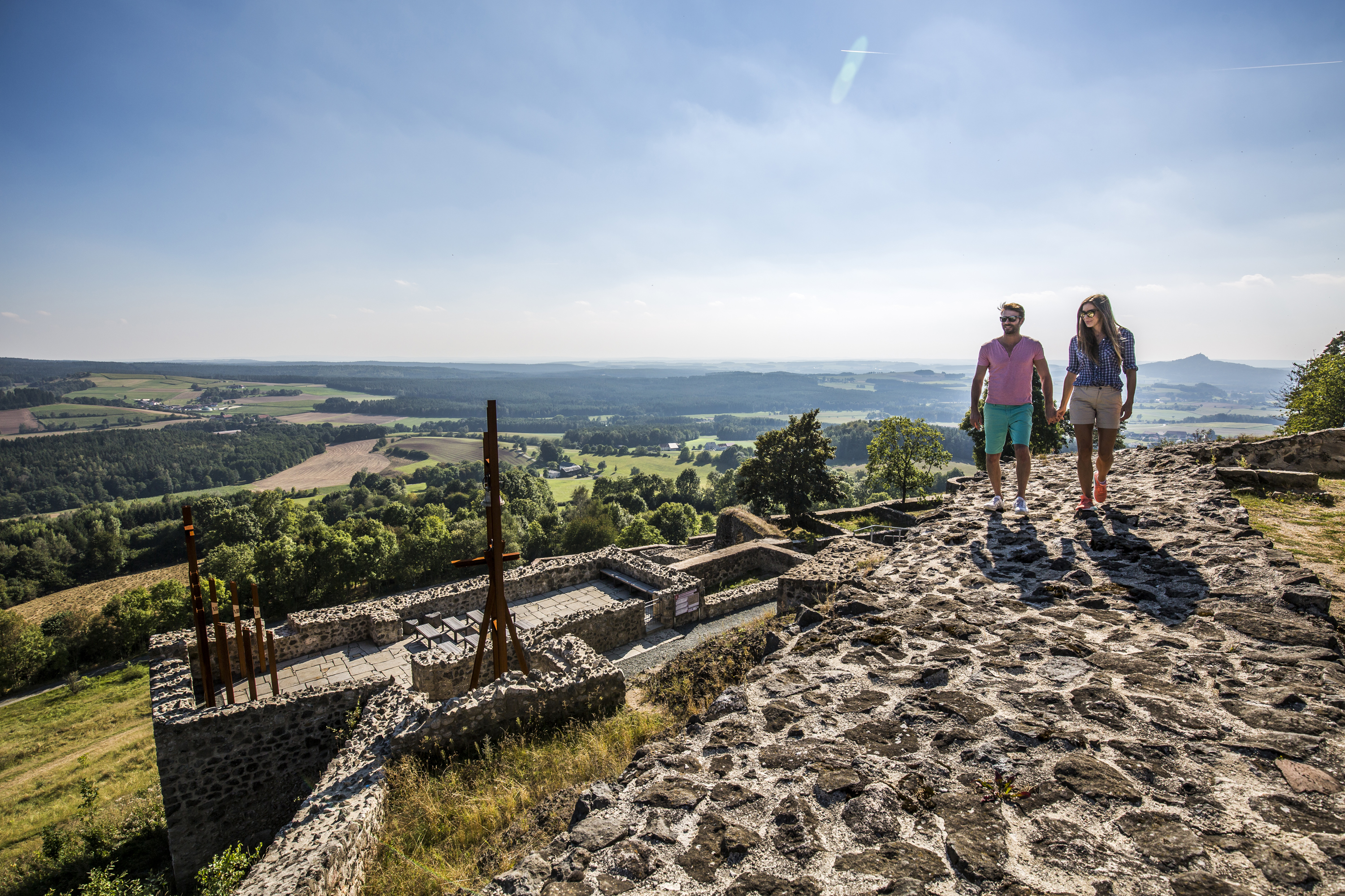 Schlossberg Waldeck Aussicht, Foto Oberpfälzer Wald - Thomas Kujat