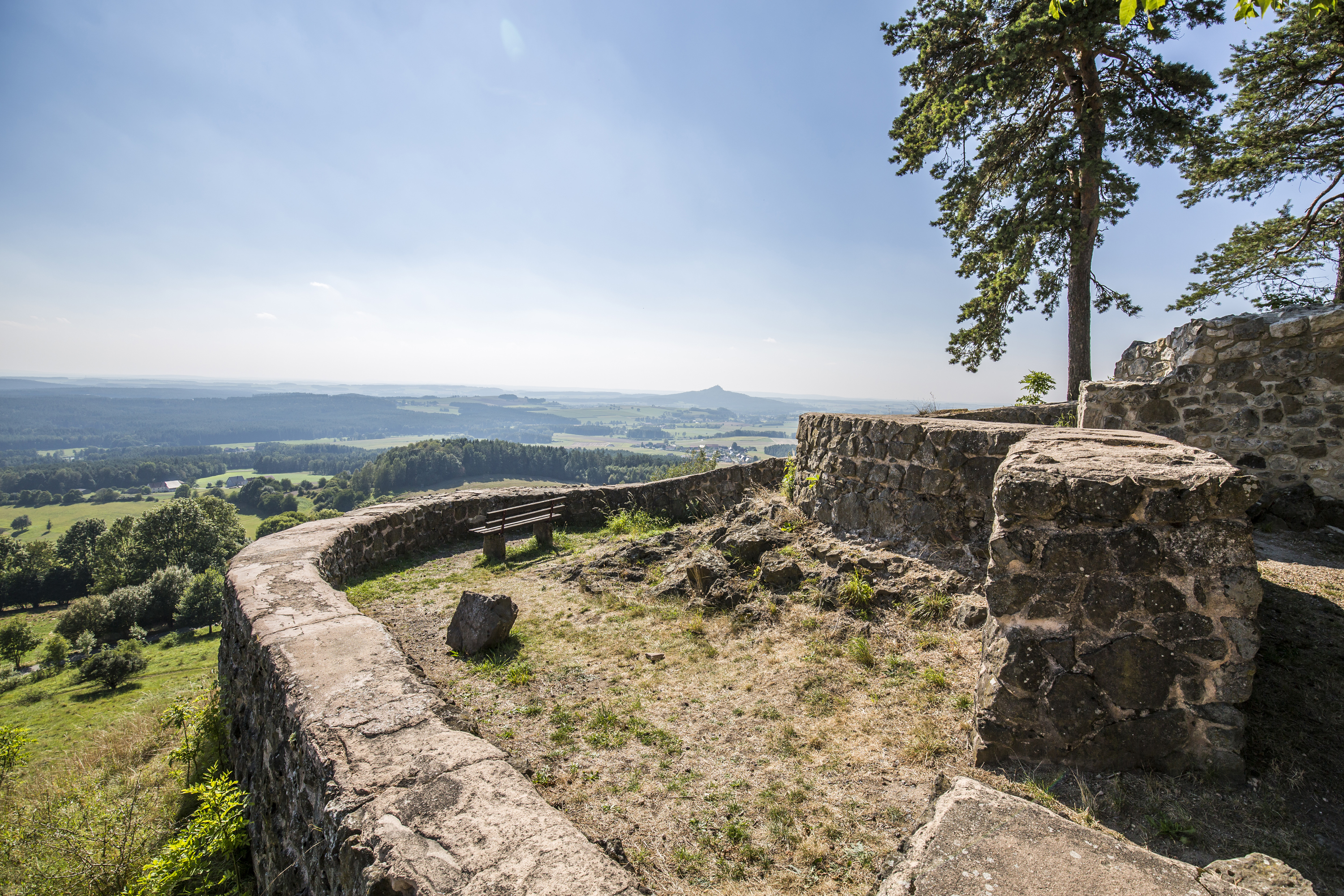 Schlossberg Waldeck, Foto Oberpfälzer Wald - Thomas Kujat