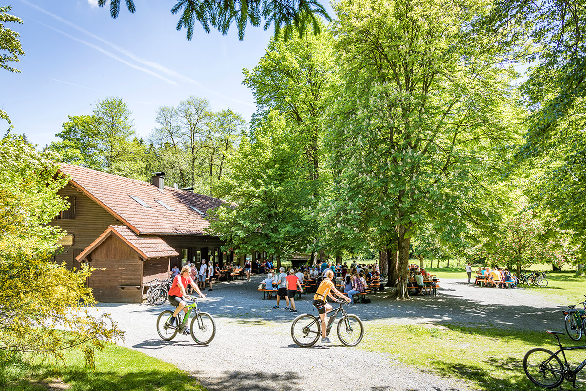 Blockhütte im Waldnaabtal – Foto: Tourismuszentrum Oberpfälzer Wald / Thomas Kujat