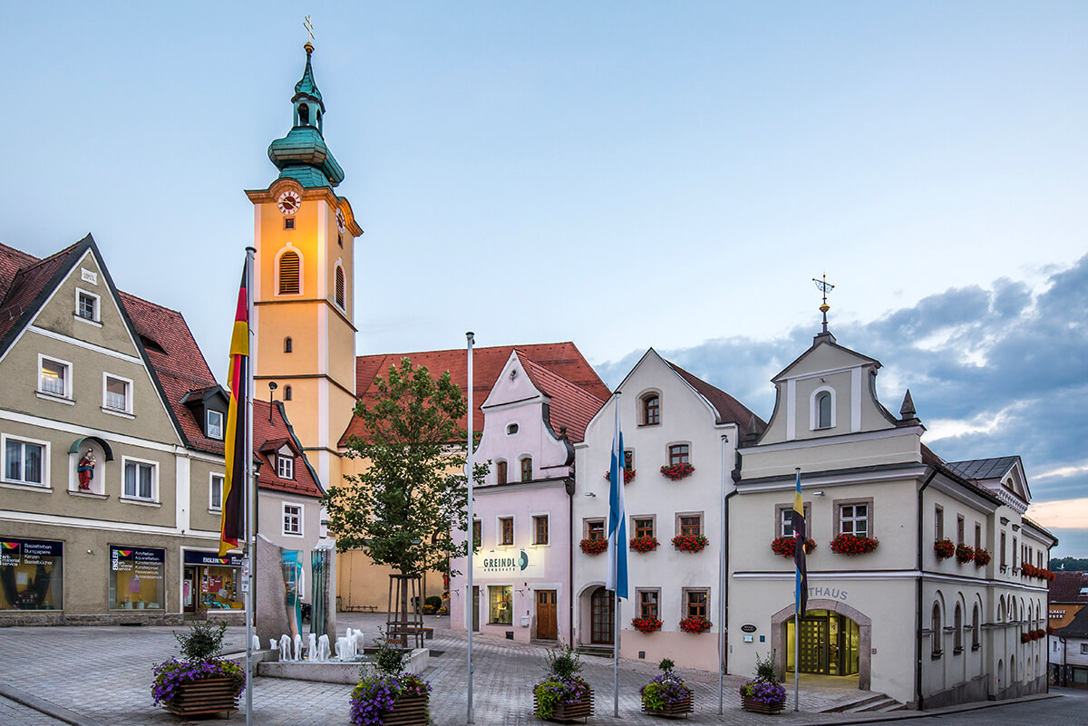 Stadtplatz Neustadt an der Waldnaab - Foto: Oberpfälzer Wald / Thomas Kujat