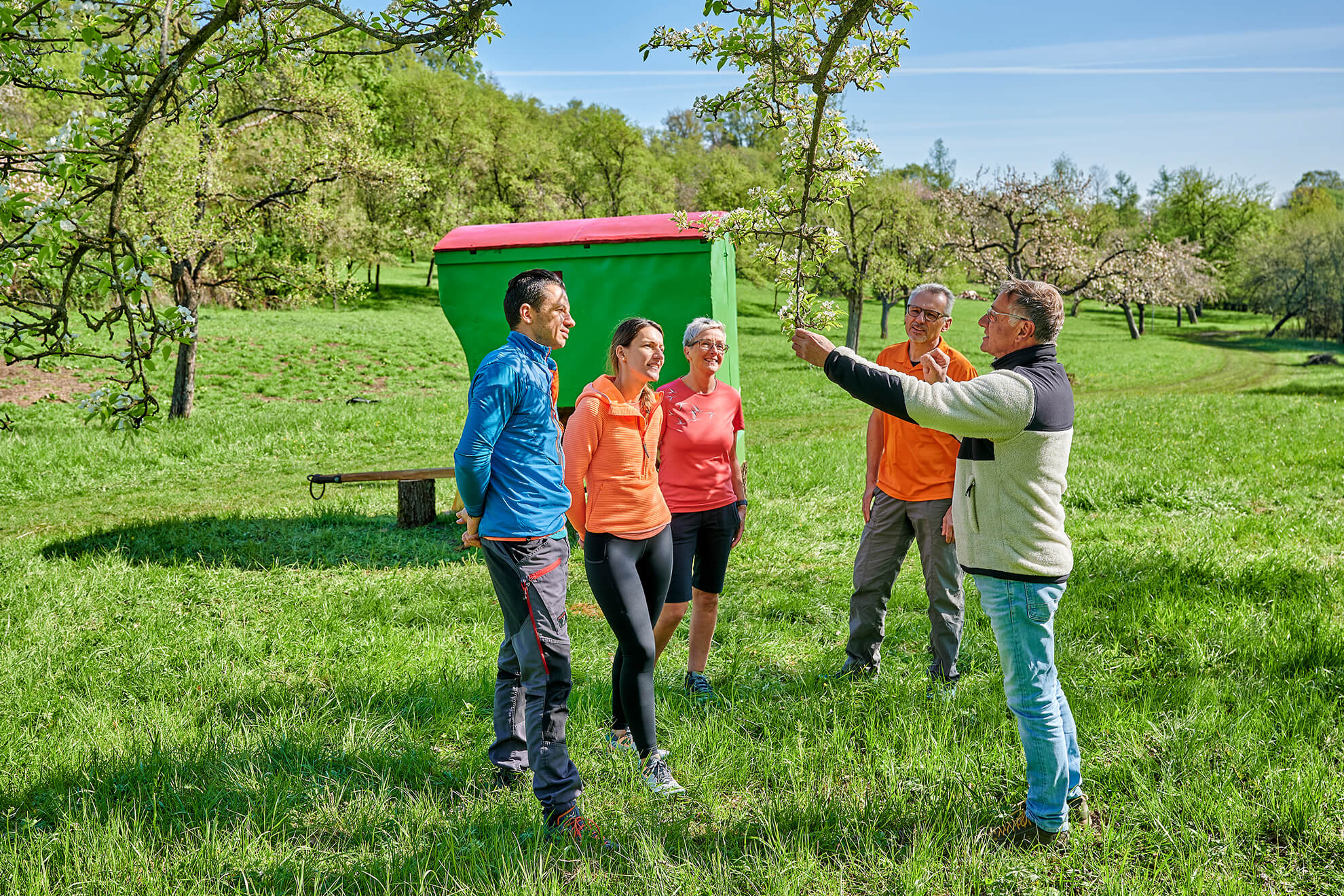 Streuobstführung, Romantisches Franken