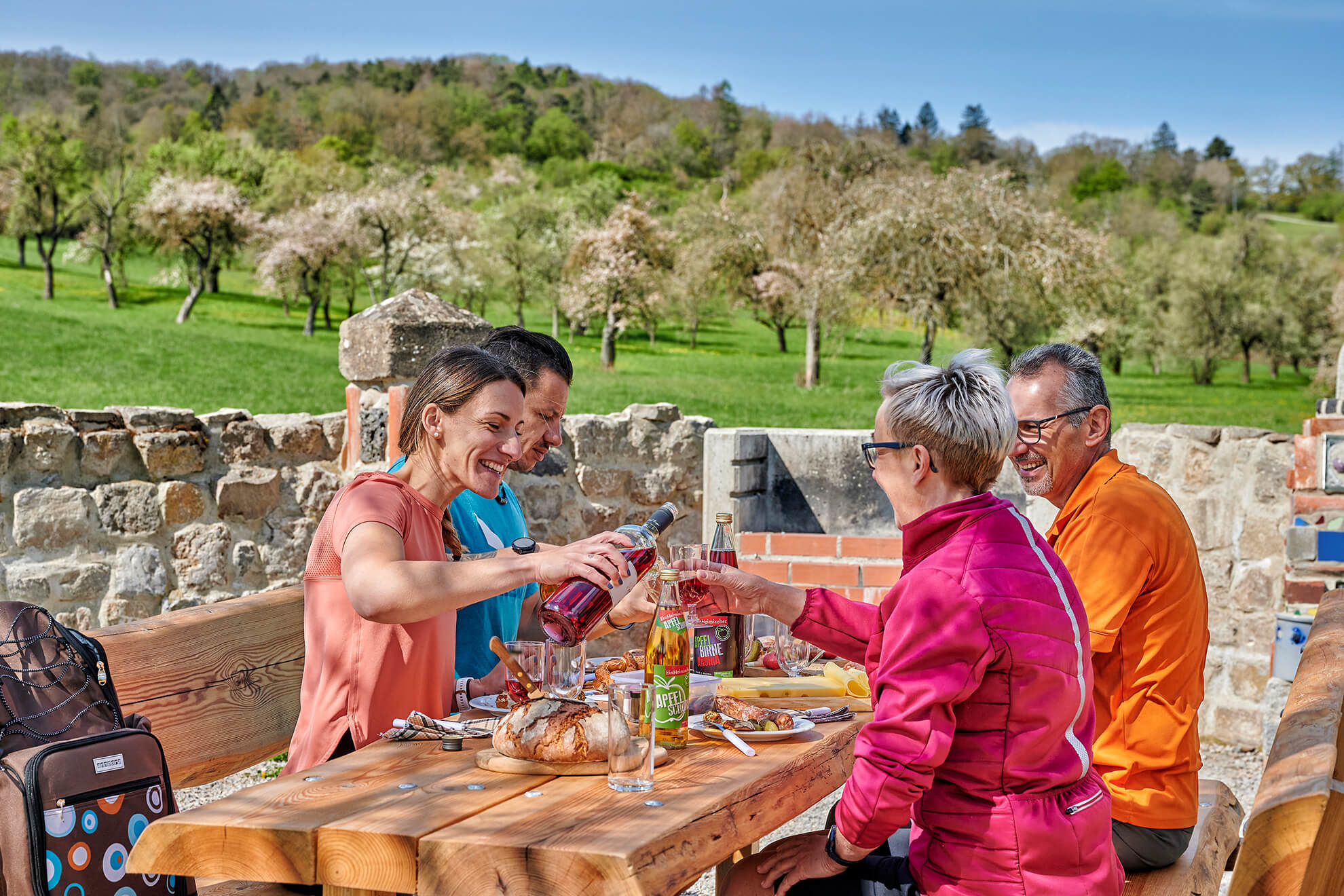 Picknick im Grünen, Foto: F. Trykowski