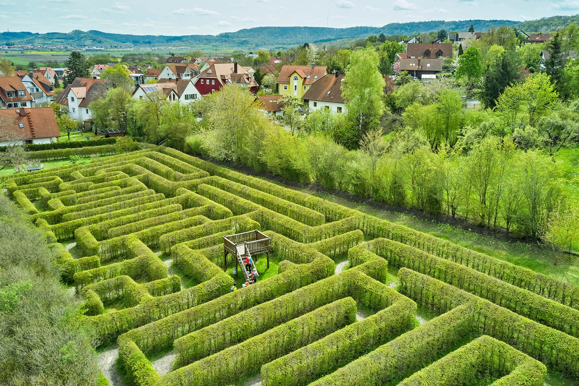 Der Irrgarten im Gründlein - Romantisches Franken | Der Heimatlotse