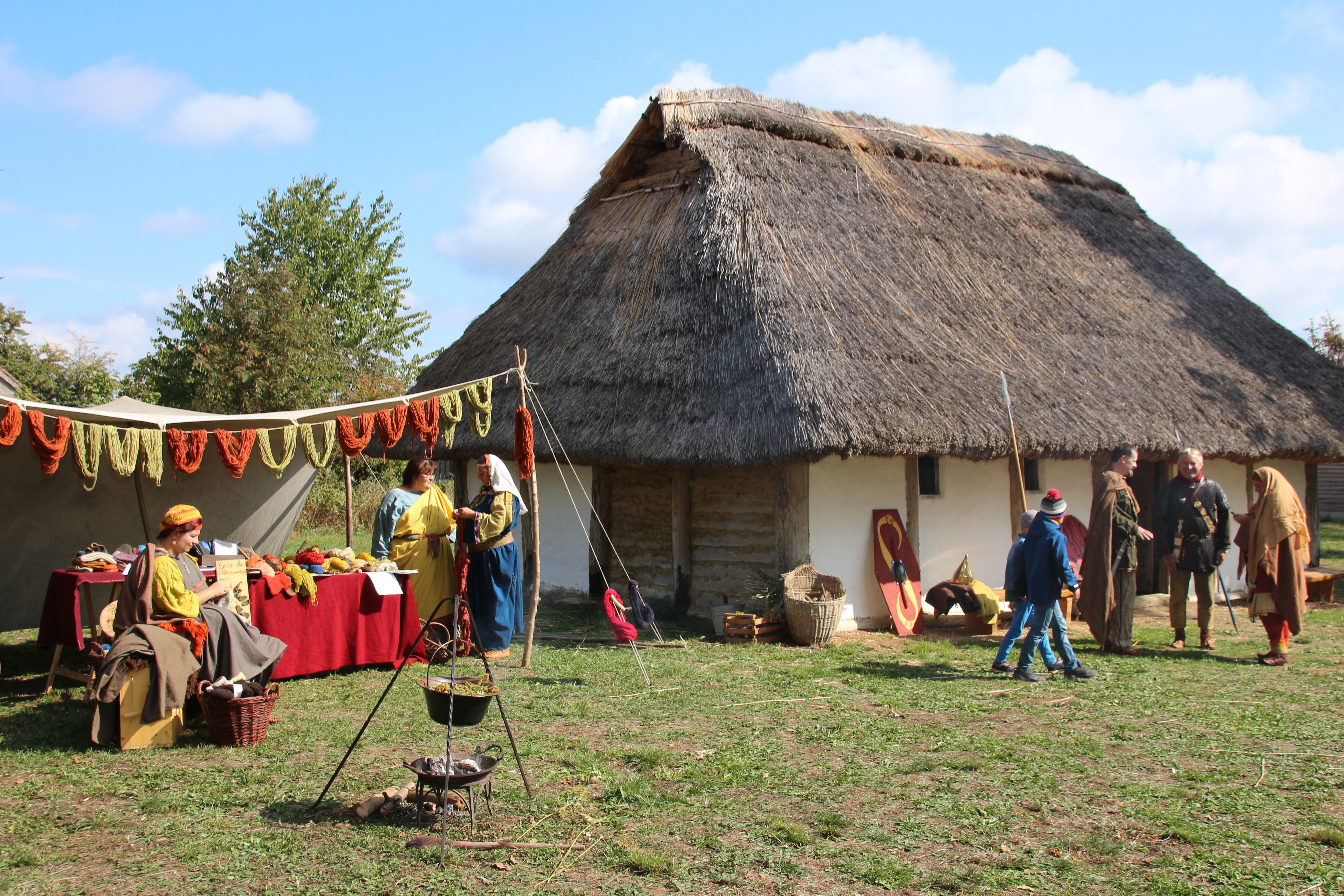 Keltenfest im Geschichtsdorf Landersdorf, Foto: Markt Thalmässing - Julian Karch