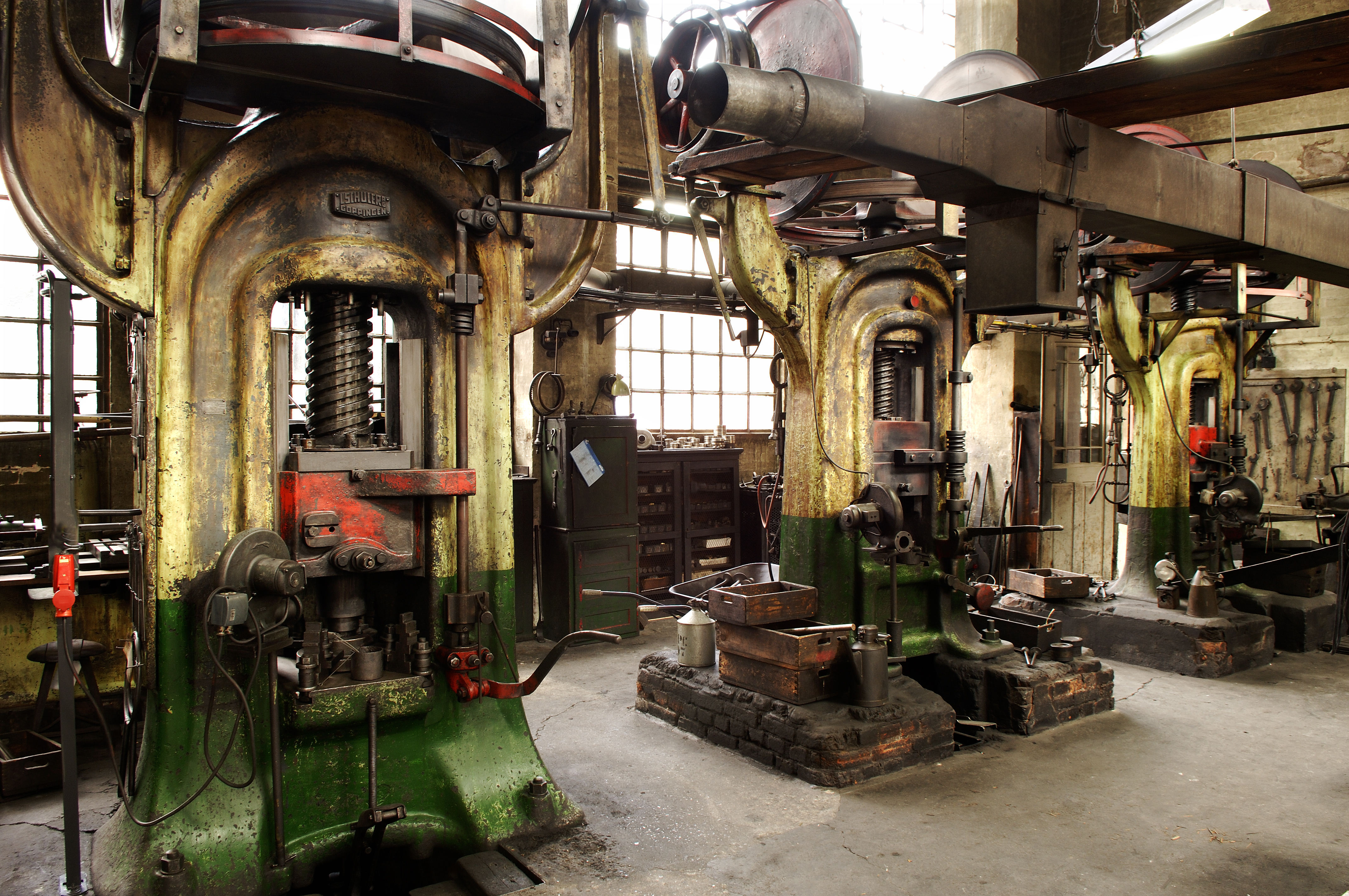 Gesenkschmiede, Foto: Industriemuseum Lauf