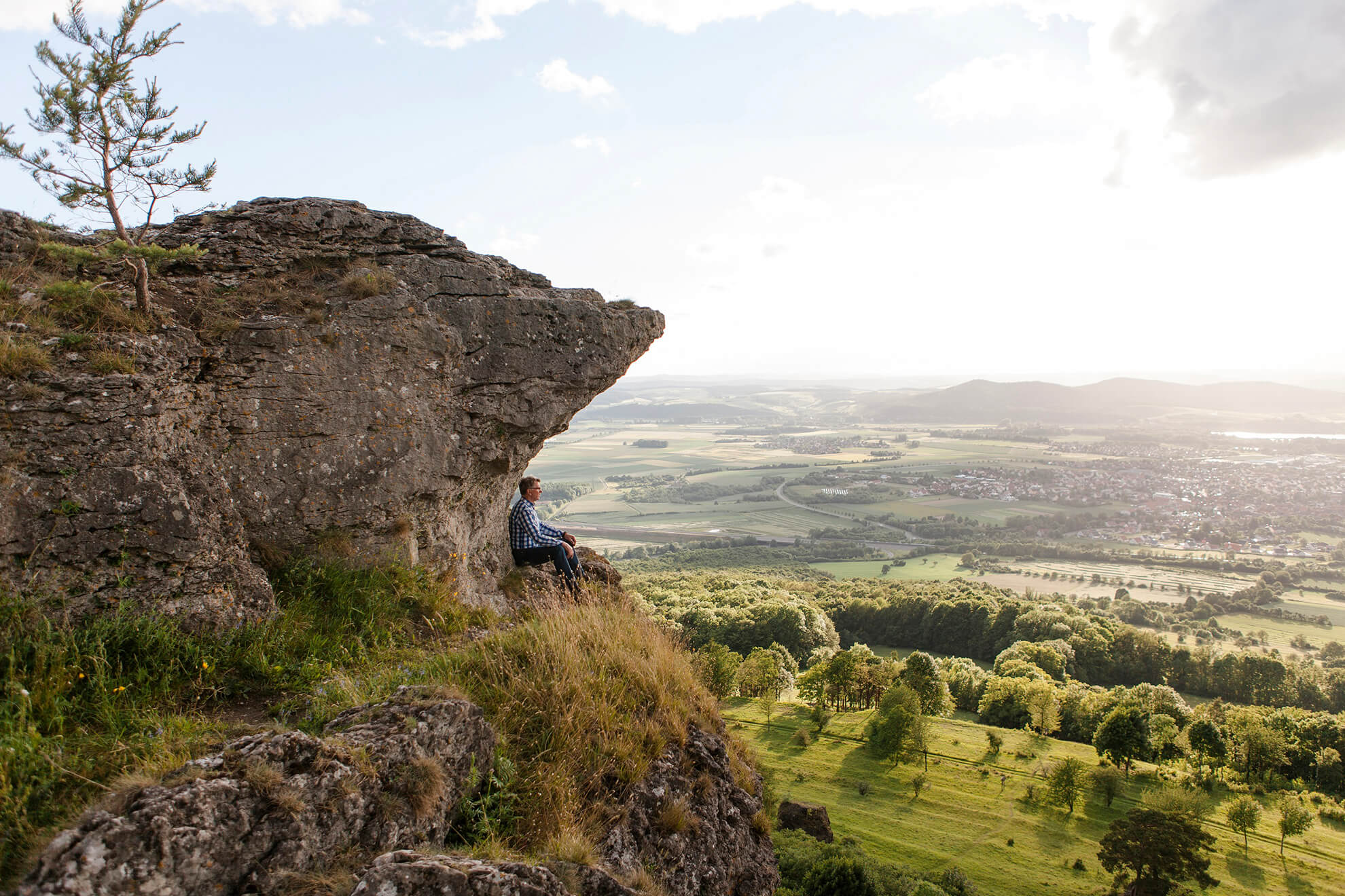 Panoramablick vom Staffelberg, Foto: Tourismusregion Obermain-Jura, Linda Böse