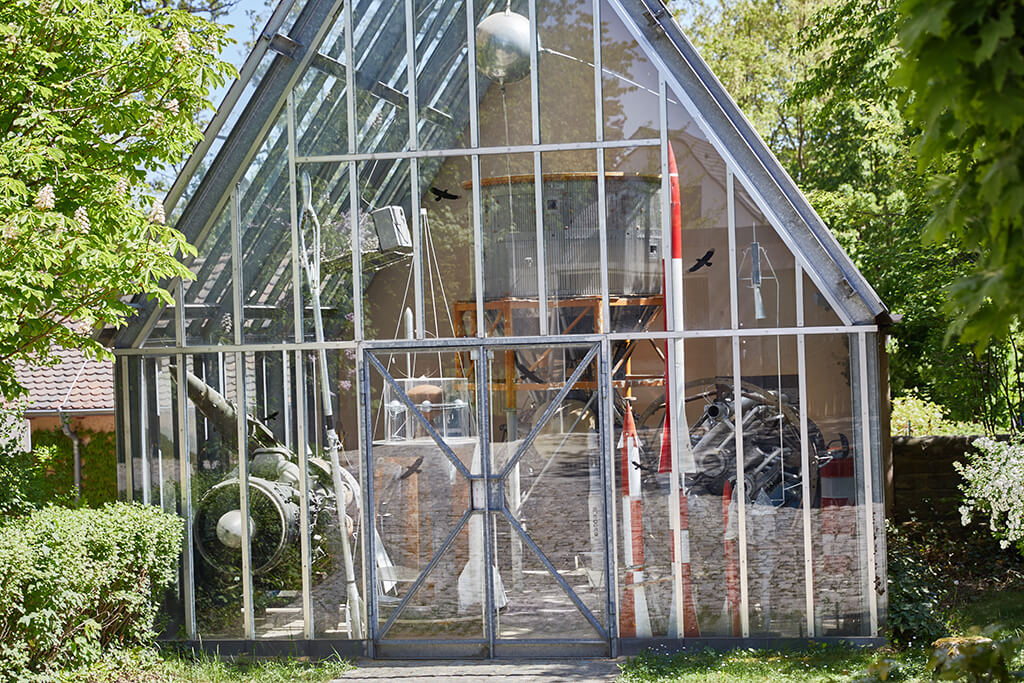 Glashaus des Raumfahrtmuseums, Foto: NLT / Frank Boxler