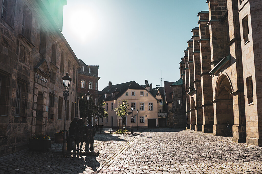 Sommer in der City - Bayreuths vielleicht schönste Seiten: Historisches Gassenviertel