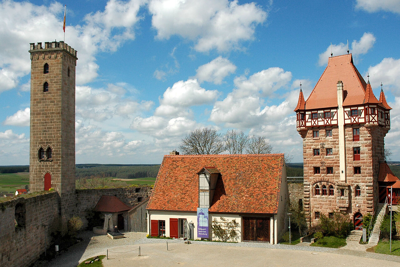 Innenhof Burg Abenberg, Foto: Karlheinz Hiltl