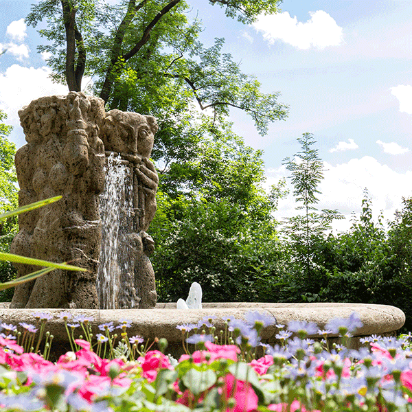 Brunnenskulptur, Foto: Luca Scheuring