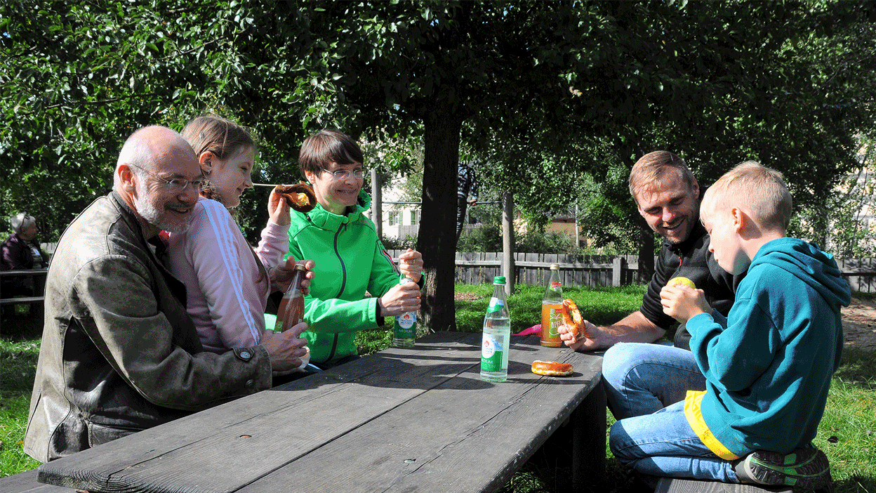 Perfekt für ein Picknick: die Erlebnisplätze im Freilandmuseum, Foto: Lisa Baluschek