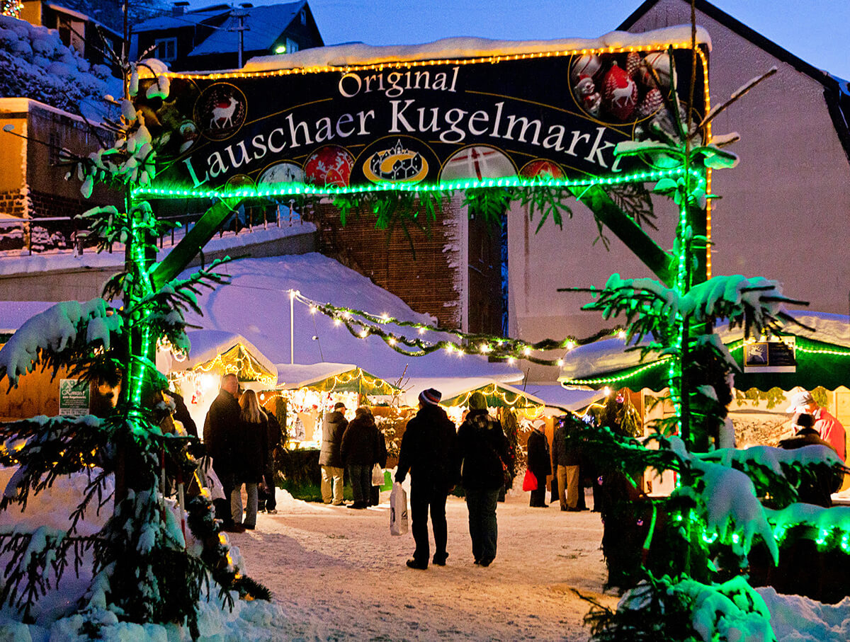 Kugelmarkt Lauscha, Foto: Tourismusregion Coburg.Rennsteig e.V.