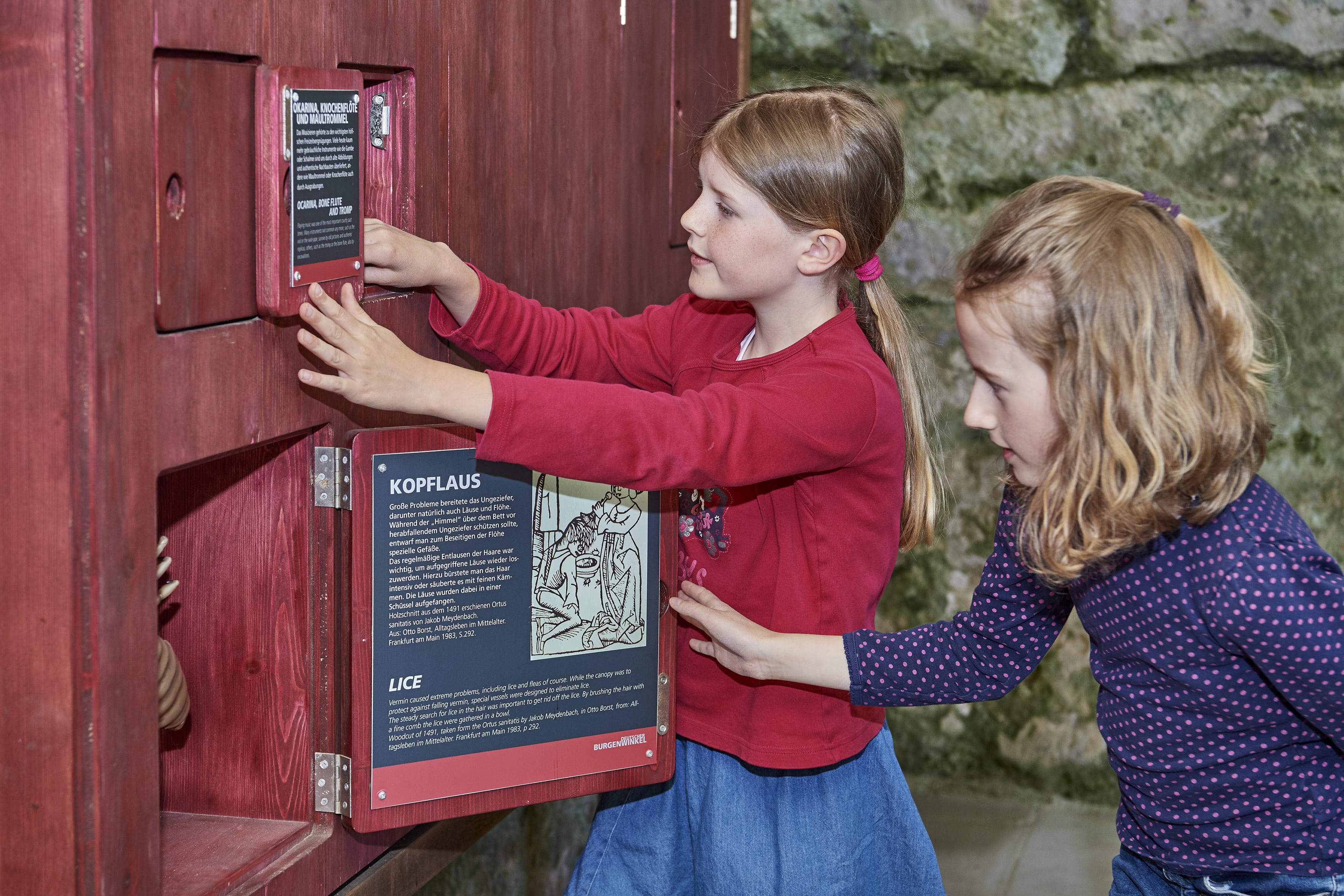 Kinder, Burgeninformationszentrum Altenstein, Foto: Florian Trykowski