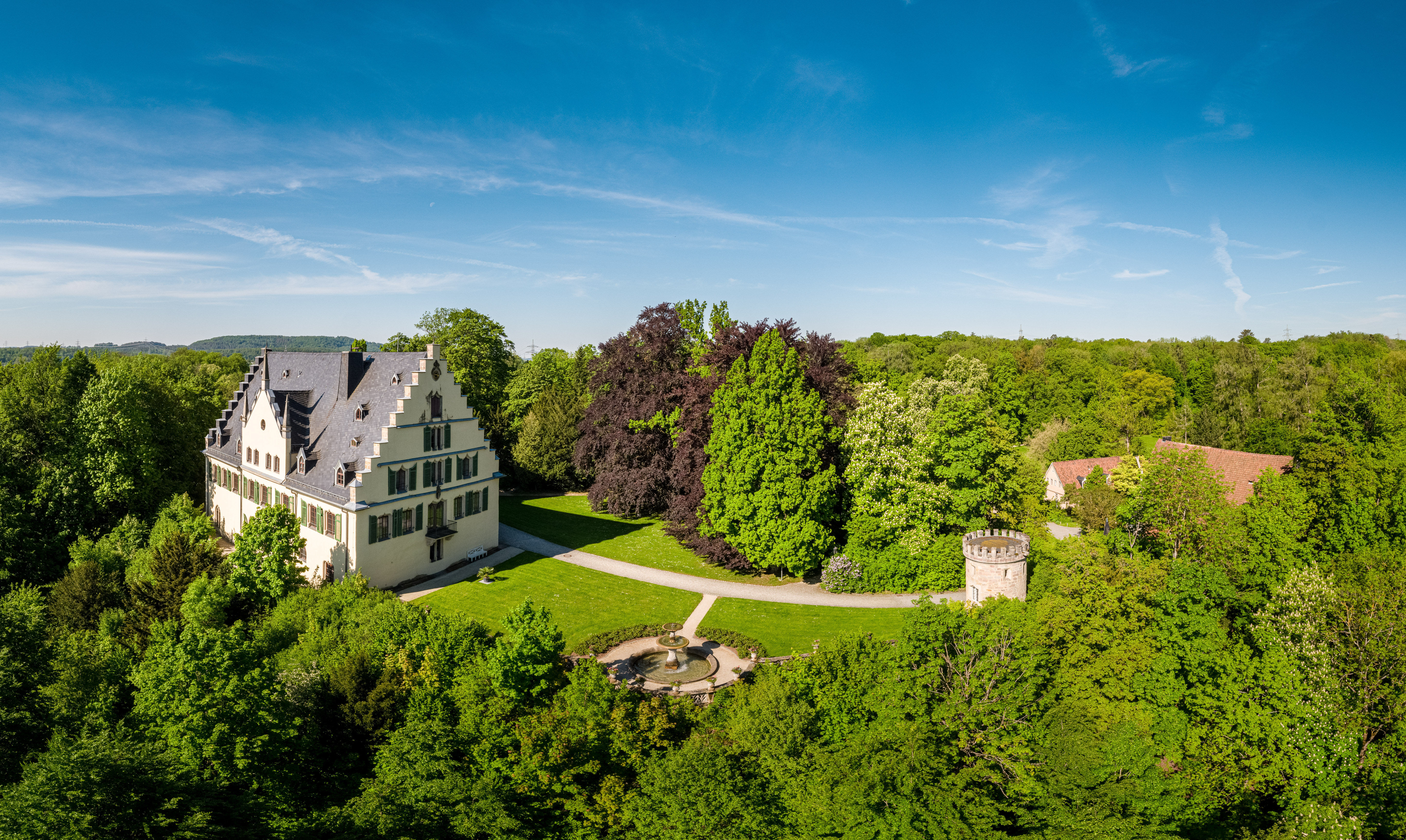 Schloss Rosenau, Foto: Uralubsregion Coburg.Rennsteig, Foto: Sebastian Buff